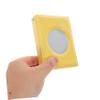 Toddmomy Yellow Photocard Album with Mirrored Design for Idol Cards and Baby Photos view 3