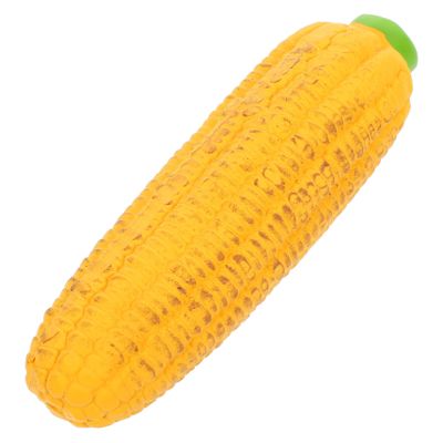 VANZACK Latex Corn Squeaky Dog Toy for Small and Medium Dogs