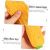VANZACK Latex Corn Squeaky Dog Toy for Small and Medium Dogs view 2