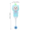 DEARMAMY 2-Pack Toddler Toothbrushes, Bear-Shaped, Soft Silicone Bristles view 2