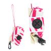 VANZACK Compact Fabric Dog Waste Bag Holder with Hanging Buckle view 4