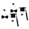ibasenice 4-Piece Mini Pet Hats and Bowties view 1