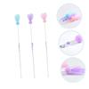 IMIKEYA Interactive Cat Wand Toy, 3-Piece PVC view 2