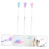 IMIKEYA Interactive Cat Wand Toy, 3-Piece PVC view 4