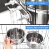 Stainless Steel Dog Bowl for Crates view 3