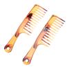 2-Pack Hair Combs with Straight Handle and Wide Teeth, Retro PP view 1