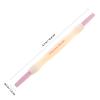 WRITWAA 3-Piece Double-Sided Plastic Nail Files, Portable Washable Cuticle Removers for Home and Salon Manicures view 2