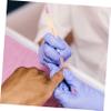WRITWAA 3-Piece Double-Sided Plastic Nail Files, Portable Washable Cuticle Removers for Home and Salon Manicures view 4
