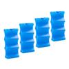 4 Blue Wave-Pattern Cool Packs for Breast Milk view 1