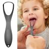 Stainless Steel Tongue Scraper with Ergonomic Handle view 3