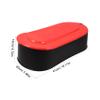 Temporary Plastic Toilet with Lid, Black view 2
