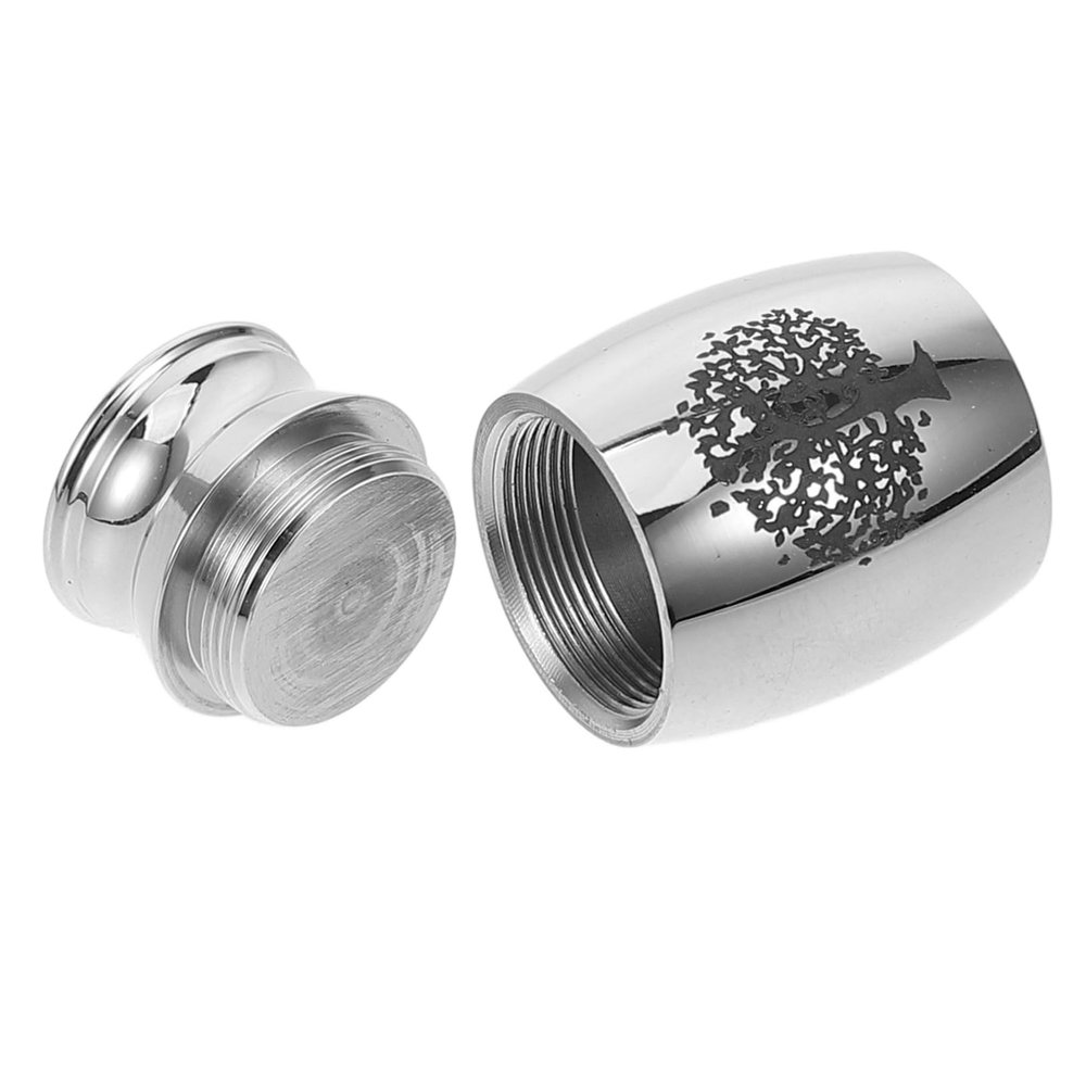 VICASKY Stainless Steel Pet Urn for Dog and Cat Ashes