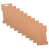 SAFIGLE 100-Piece Kraft Paper Hair Bow Display Cards view 1