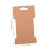 SAFIGLE 100-Piece Kraft Paper Hair Bow Display Cards view 2