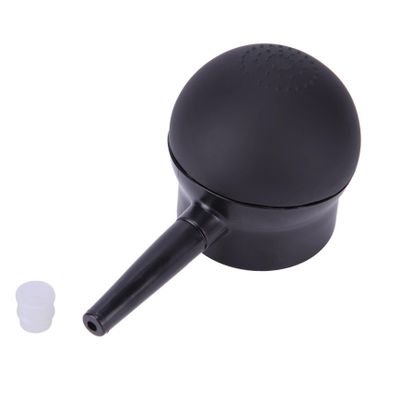 Hair Fiber Applicator Spray Pump, ABS and Silicone, Black