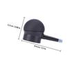 Hair Fiber Applicator Spray Pump, ABS and Silicone, Black view 2