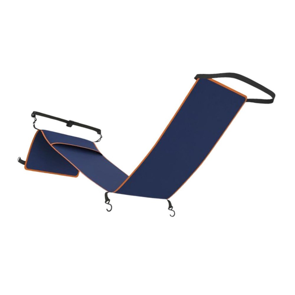SOLUSTRE Portable Polyester Airplane Footrest Hammock, Foldable and Lightweight