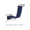 SOLUSTRE Portable Polyester Airplane Footrest Hammock, Foldable and Lightweight view 2