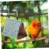 BESTonZON Warm Bird Nest Hammock for Winter, Cotton Shelter for Parrots and Small Pets, Easy to Hang view 2