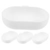 POPETPOP Small Plastic Hanging Bird Baths, 5-Pack view 1