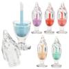 BELLIFFY 12-Piece Ice Cream-Shaped Lip Gloss Tubes, Transparent Empty Lip Balm Containers, Random Colors view 4
