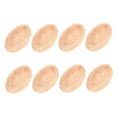 Levemo 8-Piece Bird Nest Decoration
