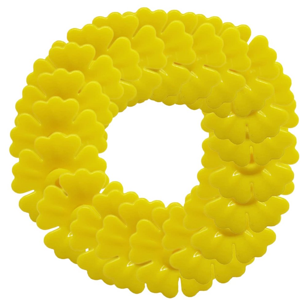 KONTONTY 20-Piece Feeding Flowers for Small Birds, Plastic Outdoor Bird Feeder Accessories