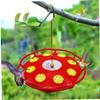 KONTONTY 20-Piece Feeding Flowers for Small Birds, Plastic Outdoor Bird Feeder Accessories view 3