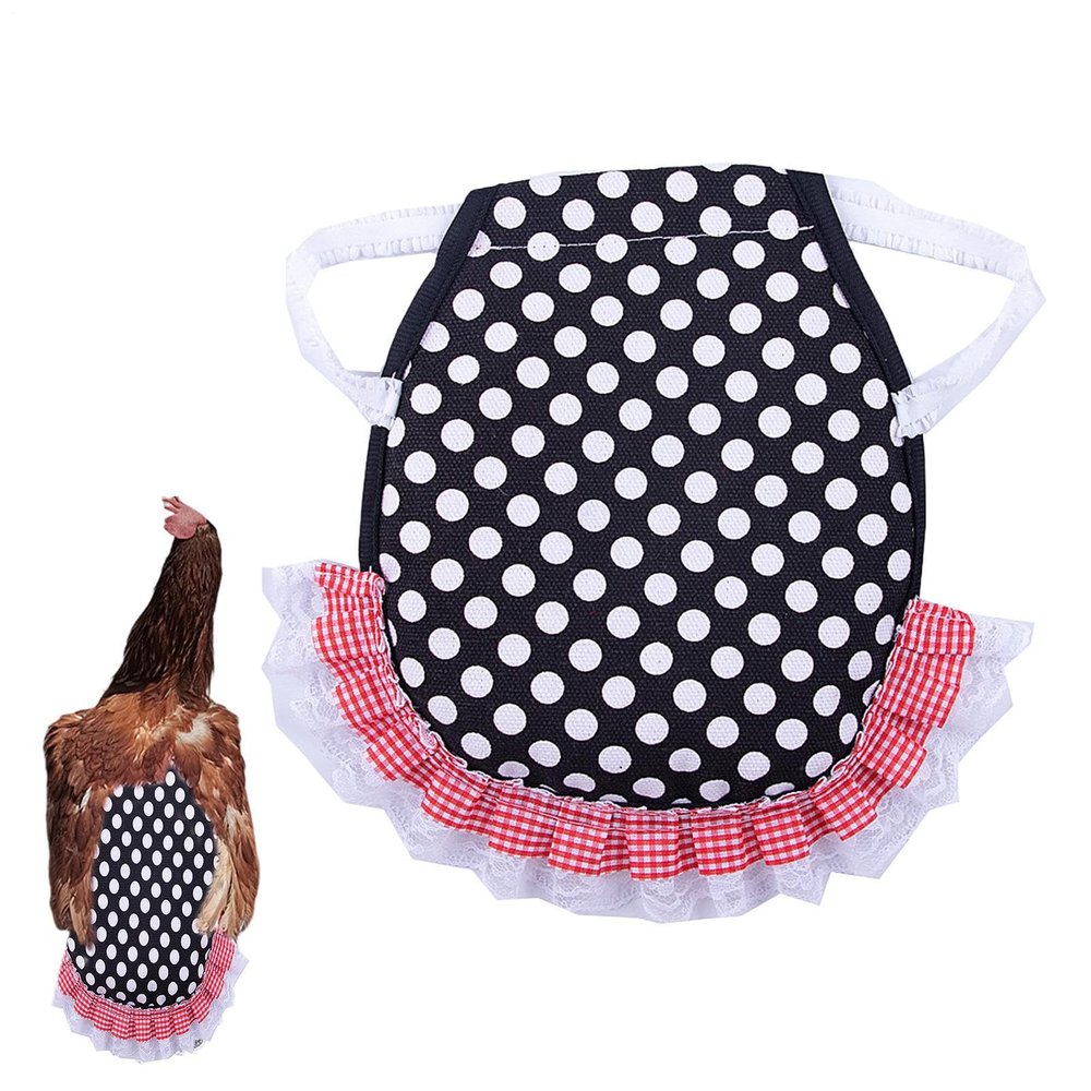 Chicken Jacket, Printed, Hen Clothing, Comfortable Sling for Coop and Outdoor