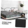 Anneome 5-Piece Suede Eyeglass Cleaning Cloth Set for Scratch-Free Cleaning of Eyeglasses and Camera Lenses view 2