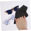 Anneome 5-Piece Suede Eyeglass Cleaning Cloth Set for Scratch-Free Cleaning of Eyeglasses and Camera Lenses view 3