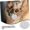 BAZEITFLOW 10 Pack Round Stainless Steel Dog Tag Blanks view 4