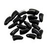 UKCOCO 20 Pack Cat Nail Caps - Black view 1
