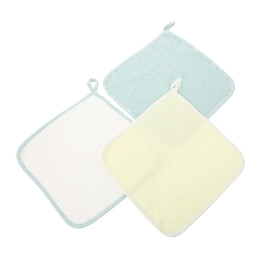 JOINPAYA Pack of Cotton Burp Cloths, Multi-Layer, Soft and Breathable