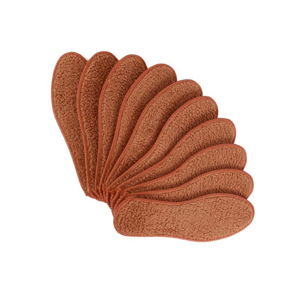 Warm Alpaca Wool Insoles, 5 Pairs, Size 40