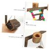 Parrot Training Stand, Tabletop Bird Playground view 3