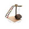 Parrot Training Stand, Tabletop Bird Playground view 4