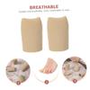 VALICLUD Breathable Split-Toe Protector Caps, Silicone Nylon, Skin-Tone, 2 Pcs view 4