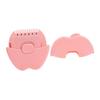 2-in-1 Pink Manual Double-Sided Hair Trimmer Comb view 1