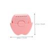 2-in-1 Pink Manual Double-Sided Hair Trimmer Comb view 2