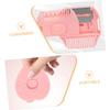 2-in-1 Pink Manual Double-Sided Hair Trimmer Comb view 3