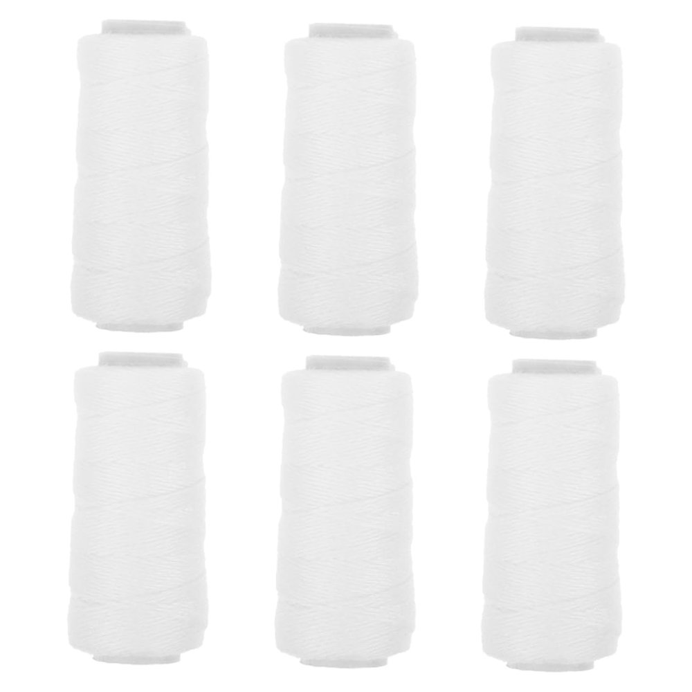 6-Piece Cotton Thread for Facial Hair Removal