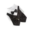 BESTonZON Party Dog Dress with Elegant Gentleman Suit Pattern view 1