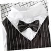 BESTonZON Party Dog Dress with Elegant Gentleman Suit Pattern view 4