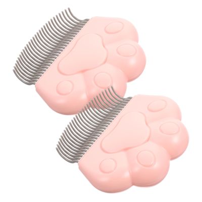 Cat Paw Comb for Grooming and Hair Removal, 2 pcs.
