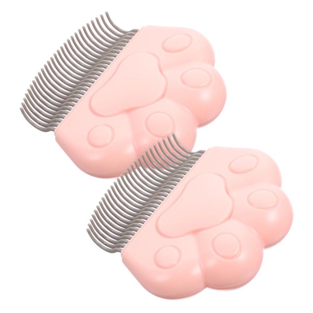 Cat Paw Comb for Grooming and Hair Removal, 2 pcs.