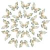 NiceYnn Butterfly Hair Clips, Black, Pearl, 20-Pack view 1