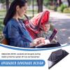 Stroller Cover, UPF 50+ Sunshade, Breathable, Two-Way Zipper, Black view 3