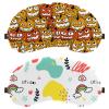 Hand-Drawn Animal Sleep Mask for Side Sleepers, Adjustable Eye Mask, 2 Pack view 1
