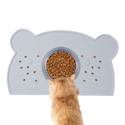 Dog Food Mat with Raised Edges